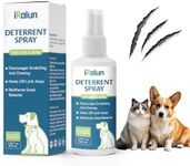 Natural Cat Deterrent Spray - No Chew Spray for Dogs, Cat Repellent for Indoor & Outdoor Use, Anti-Scratch Training Aid for Furniture, Sofas, Rugs, Curtains, Plants - Keeps Cats & Kittens Away - 100ML