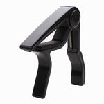 Ukulele Capos,Ukulele Clamp,Ukulele Clip,Rosewood Color,for Soprano, Concert, Tenor,baritone - Ukulele Professional Capo (Black)