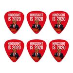 Donald Trump Hindsight is 2020 Novelty Guitar Picks Medium Gauge - Set of 6