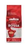 Lavazza Qualita Rossa Whole Bean Coffee Blend, Medium Roast, Authentic Italian, Blended and Roasted in Italy, Chocolate notes, Full Body and Intense Aromas, 340g bag