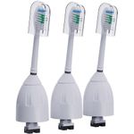 Replacment Brush Heads Compatible with Philips Sonicare E-Series Essence, Xtreme, Elite, Advance, and CleanCare Electric Toothbrush, Toothbrush Heads Replacment Refills, 3 Pack