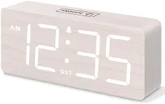 DreamSky Wooden Digital Alarm Clock