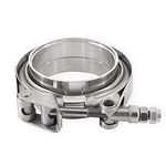 Mishimoto Silver 3" MMCLAMP-VS-3 Stainless Steel V-Band Clamp, 3" (76.2mm)