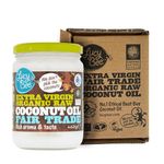 462g Extra Virgin Organic Coconut Oil, Amazon Exclusive Lucy Bee Coconut Oil, Fair Trade