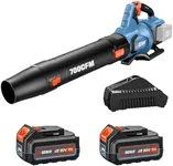 SENIX 2X2 40 Volt Max* Handheld Cordless Leaf Blower, Up to 700 CFM and 145 MPH, Variable Speeds, Cruise Control, Includes Battery and Charger (BLAX2-M2)