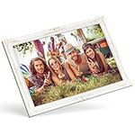 Photo Canvas your Image | Framed Canvas Prints from photos | Personalised Family Picture Photo Tiles Wall Art | Customise your Photo for perfect Picture for Living Room Kitchen Ready to Hang!