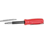 Performance Tool W3207 4-in-1 Pocket Screwdriver (Phillips & Slotted)