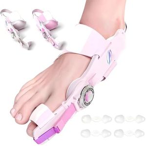 HUQKIYA Bunion Corrector for Women & Men, Adjustable Bunion Splint, 2Pcs