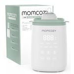 Momcozy Smart Baby Bottle Warmer & Steam Bottle Sterilizer, Fast Baby Milk Warmer with Accurate Temperature Control and Automatic Shut-Off, Multifunctional Bottle Warmers for Breastmilk or Formula