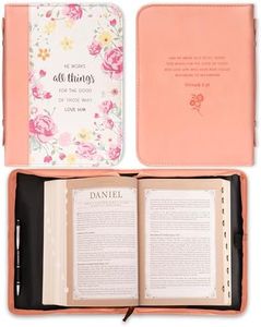 He Works All Things Bible Cover - Romans 8:28 - Medium