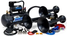 HornBlasters Outlaw 1.5 Gallon 150PSI Train Horn Kit - All-In-One Air System - Easy Install - Big Sound