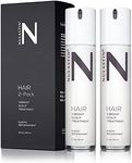 NULASTIN Hair Serum & Beard Oil for Men - HAIR Vibrant Scalp Treatment - Use As a Beard or Scalp Serum on Thinning Hair & Patchy Beards to Promote Thicker Looking Hair (2 Count, 1.7 fl oz each)