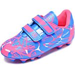 Astro Turf Football Boots for Boys and Girls Football Training Shoes for Kids Teenager Outdoor Cleats Professional Soccer Trainers Size 2.5 UK