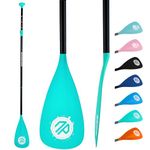 niphean Sup Paddle, 3-Pieces Detachable Floating Paddle Board Paddle, Lightweight & Durable Ora, 66"-82" Adjustable SUP Paddles