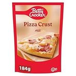 BETTY CROCKER Pizza Crust Mix, Just Add Water, Makes 1 12-Inch Crust Pizza, 184 Grams Package of Pizza Crust Mix, Easy To Bake