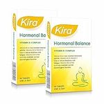 Kira Hormonal Balance | 80 Film Coated Tablets | Vitamin B-Complex, Vitamin C and folic Acid | hormonal Balance for Women, Mental Performance and Energy Levels