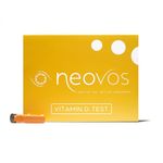 NeoVos Vitamin D Test Kit - 100% Accurate Test of Vitamin D Levels with Just Few Blood Drops | Blood Test kit with Fully Diagnosed Lab Report | All Necessary Equipments for Home Test | UK Manufactured