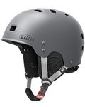 OutdoorMaster Kayak Helmet, Wakeboard Helmet Whitewater Helmet Men Women, Water Helmet with Ear Pads, Surf Helmet 12 Vents Dial Fit