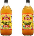 Bragg 2X RAW APPLE CIDER VINEGAR GLUTEN FREE 946 ML Pack of 2