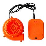 AOGU Inflatable costume battery pack Costume Blower Fan for Inflatable Game Clothing Suits Costume - Orange Air Pump