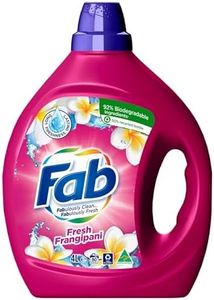 Fab Fresh Frangipani Front and Top Loader Laundry Liquid Detergent 4 Litre