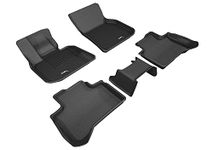 3D MAXpider Custom Fit Kagu Floor Mat (Black) Compatible with BMW X3 (G01)/X4 (G02) 2018-2023 - Full Set