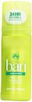 Ban Roll-On Antiperspirant Deodorant Unscented 3.5 Oz (3 Pack)