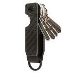 ROSSM Key Organizer - Compact Metallic Key Holder | Minimalist Innovative Keyholder | Smart Keychain Secures 2-6 Keys