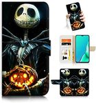 for iPod 7, iPod 6, iPod Touch 7th, 6th Generation, Designed Flip Wallet Case Cover, A24339 Nightmare Before Christmas 24339