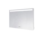 Herschel Infrared Select XLS Heated Bathroom Mirror with Lights 600W - Premium Infrared Panel Heater, 100x70cm, Dimmable Lights, 5-Year Warranty, Energy-Saving, Fast Heating, Touch Controls, Demist