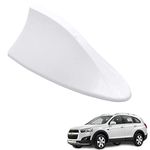 Autokaar Shark Fin Roof Antenna FM/AM Signal Receiver Car Antenna White for Chevrolet Captiva