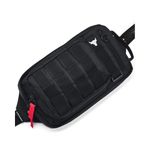 Under Armour Mens Project Rock Waist Bag, (001) Black / / White, One Size Fits Most