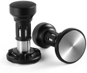 MHW-3BOMBER 58.35mm Espresso Tamper, Flat Base Coffee Tamper with Sound Feedback for Barista, Impact Constant Espresso Hand Tamper Fits 58/58.35/58.5mm Portafilter, YU Series, T6162F-OS