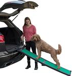 Pet Gear Travel Lite Ramp with supertraX Surface for Maximum Traction, 4 Models to Choose from, 42-71 in. Long, Supports 150-200 lbs, Find The Best Fit for Your Pet