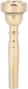 Trumpet Mouthpiece Golden Brass Trumpet Mouthpiece Trumpet Accessories Parts (7C) Playing Accessories Brass Mouthpiece Trumpet