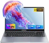 ACEMAGIC Laptop,15.6 Inch FHD With Metal Case,Quad-Core 12th Alder Lake N97 Processor(up to 3.6 GHz) beat N4020/N5095,16 GB RAM 512 GB SSD Laptop,BT5.0,2.4G/5G WiFi,USB 3.2,HDMI and Type C