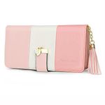 Pomelo Best Women Wallets RFID Ladies Purses with Multiple Card Slots and Roomy Compartment