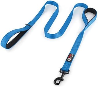 Primal Pet Gear Dog Leash 6ft Long - Traffic Padded Two Handle - Heavy Duty - Double Handles Lead for Control Safety Training - Leashes for Large Dogs or Medium Dogs - Dual Handles Leads