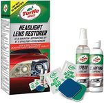 Turtle Wax 51768 Headlight Restorer Kit Headlamp Cleaning Restores Brightness Kit