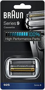 Braun 92S Series 9 Electric Shaver Replacement Foil and Cassette Cartridge - Silver