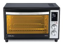 Bajaj 29L Hybrid Oven Toaster Griller |Digital Display|12 Pre-Set Menus|Oven For Kitchen|Illuminated Chamber,Motorised Rotisserie&Convection 2 Year Warranty|Black&Chrome,1600 Watts,29 Liter