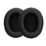 kwmobile Ear Pads Compatible with Kingston Hyper X Cloud Alpha/Cloud Alpha S/Cloud Flight/Cloud Flight S Earpads - 2x Replacement for Headphones - Black