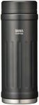 CBJAPAN QAHWA Water Bottle, Direct Drinking, Vacuum Insulated, Double Layer, Teflon Treatment, Gray, 14.1 fl oz (410 ml), Cafua Coffee Bottle