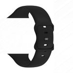 LIDDU Strap Compatible with Fire-Boltt Ring, Ring Pro, Ring Plus, Fire-Boltt Call, Fire Boltt Ring Plus and Fire-Boltt Visionary-(Silicon-Black)