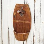 Wooden Wall Mounted Beer Barrel keg