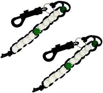 QHALEN 2pcs Golf Beads Score Counter Sports Stroke Score Count with Clip