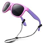 RIVBOS Kids Sunglasses for Girls Bo