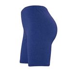 NetSetUK Womens Cycling Shorts Dance Shorts Leggings Active Sports Yoga Bike Running Workout Gym High Waist Super Soft Comfort Stretch Casual Tights for Ladies Shorts Royal Blue