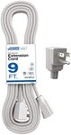 Appliance Flat Extension Cord - 9ft