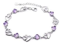 925 Sterling Silver Charm Bracelets for Women